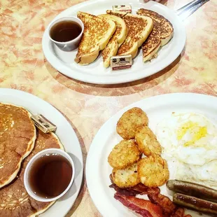 pancakes, food