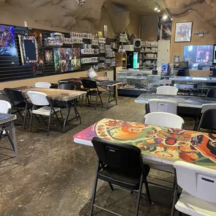 Inside of The Eclectic Cave