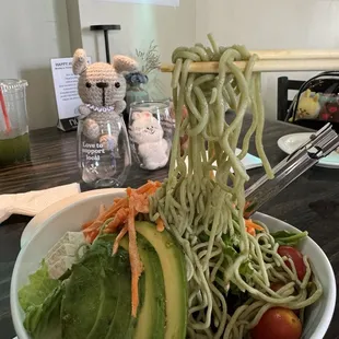 Kale Noodle Salad