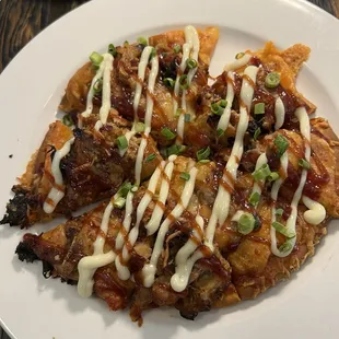 Kalua Pork BBQ Pizza