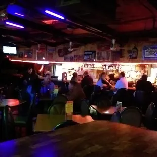 Rivers edge lounge, very relaxed laid back atmosphere to wind down after work!!!