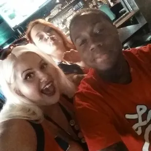 Having a blast withe yelp girls enjoying the start to my weekend