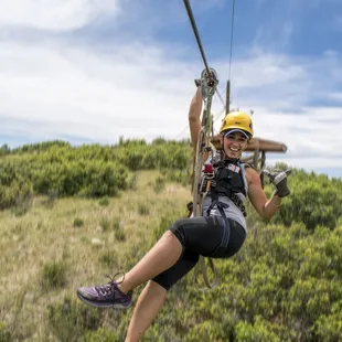 Soar above beautiful Colorado scenery