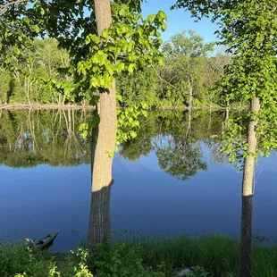View of the rock river