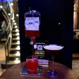 Halloween drink: Blood Donor