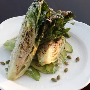 Grilled Caesar Salad