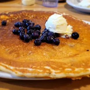 Blueberry pancake