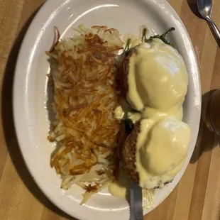 Eggs Florentine w/Turkey Sausage