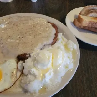 Country Friend Steak.  $14.99.  December 2024.