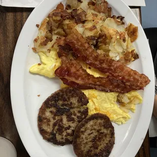 Waffle Man with Hashbrowns