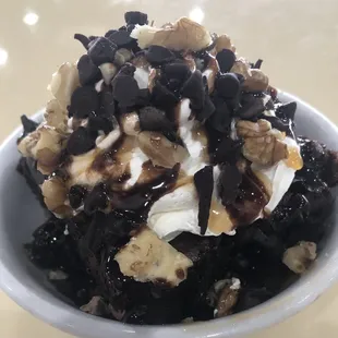 Chocolate walnut brownie