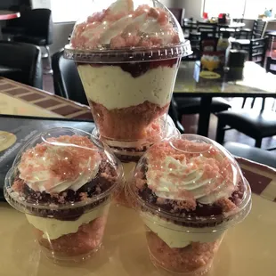 Strawberry cheesecake parfait