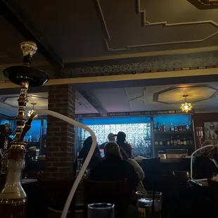 Kickin at the new hookah spot!