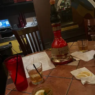 Makers mark, tea and hookah!