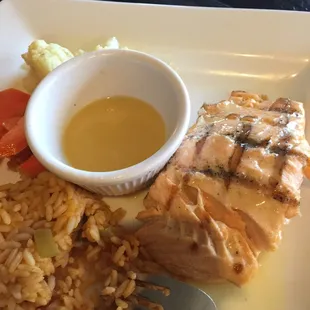 Salmon steak