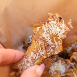 Family favorite: garlic parmesan