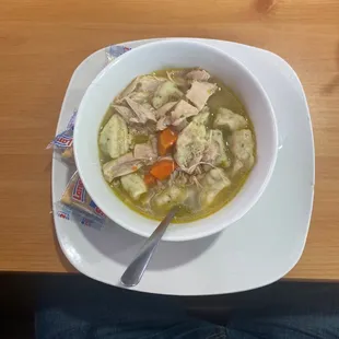 Chicken dumplings
