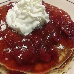 pancakes, food