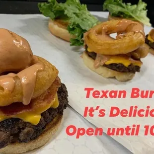 food, burgers