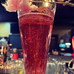 Cotton candy Kir Royal