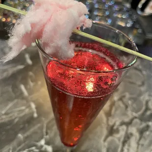 Cotton candy Kir Royale