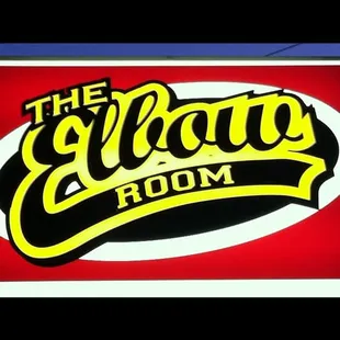 the logo of the elbow room