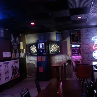Darts and pool, too