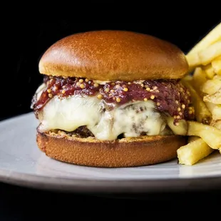 House-made Burger enjoyed at our Bar