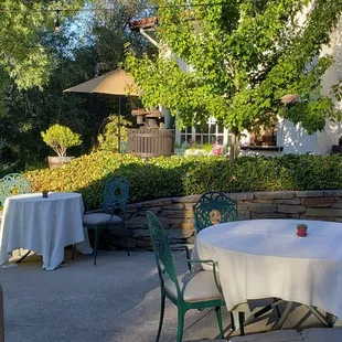 Garden patio