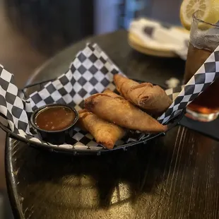 Veggie samosas - super tasty!