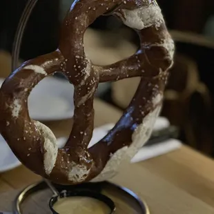 Pretzel appetizer