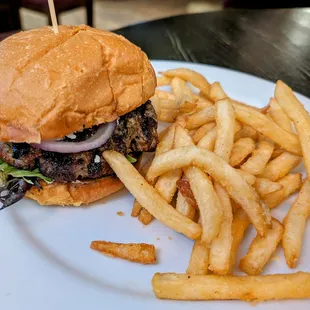 Lamb burger. $17.49.