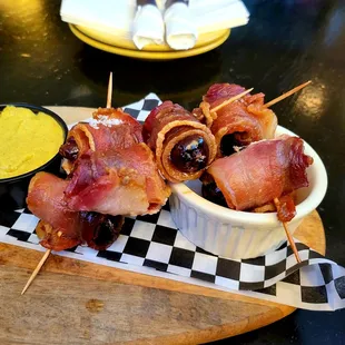 Bacon Wrapped Dates