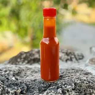 House-made hot sauce