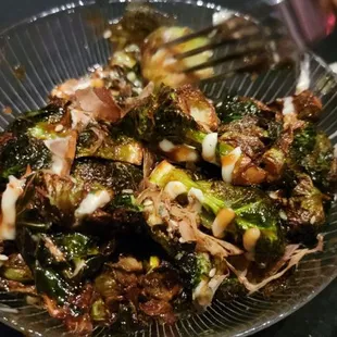 Brussel sprouts had the 2 men that hate them eant to order a 2 round