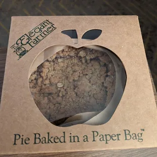 Apple Pie Baked in a Paper Bag