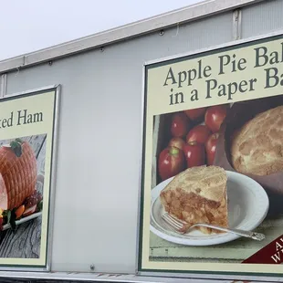 Ham and pie are the specialties