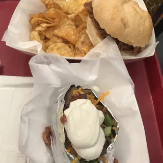 BBQ Pulled Pork Sandwich