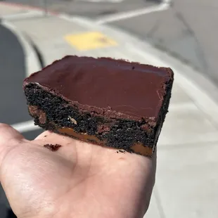 This brownie was SO decadent and delicious!