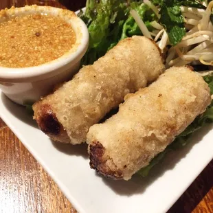 Rouleaux pork spring rolls