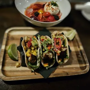 The tacos had a nice flavor!