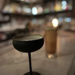Maple&amp;smoke and Rose&amp;Oat drinks