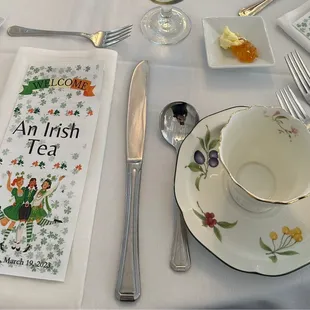 Monthly theme teas...