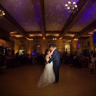 First Dance in the Ballroom