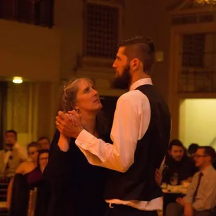 Mother son dance