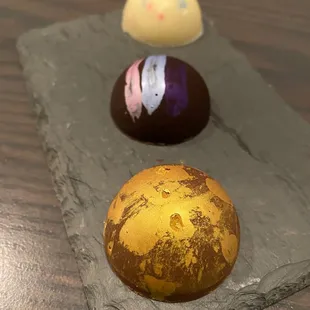 Assorted Truffles for $10: Dark Chocolate, Citrus Chocolate &amp; Birthday Cake