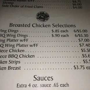 Wing Dings! Who else says wing dings!? Hahaha