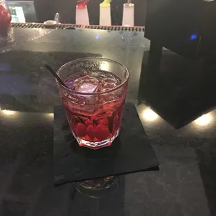 Even the drinks are LIT