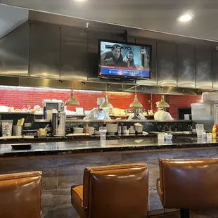 sushi and sashimi, interior