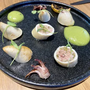 Calamari & Poblano Country Sausage
